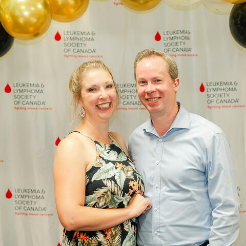 Two attendees are pictured at the 2025 BC Grand Finale, Vancouver Art Gallery.